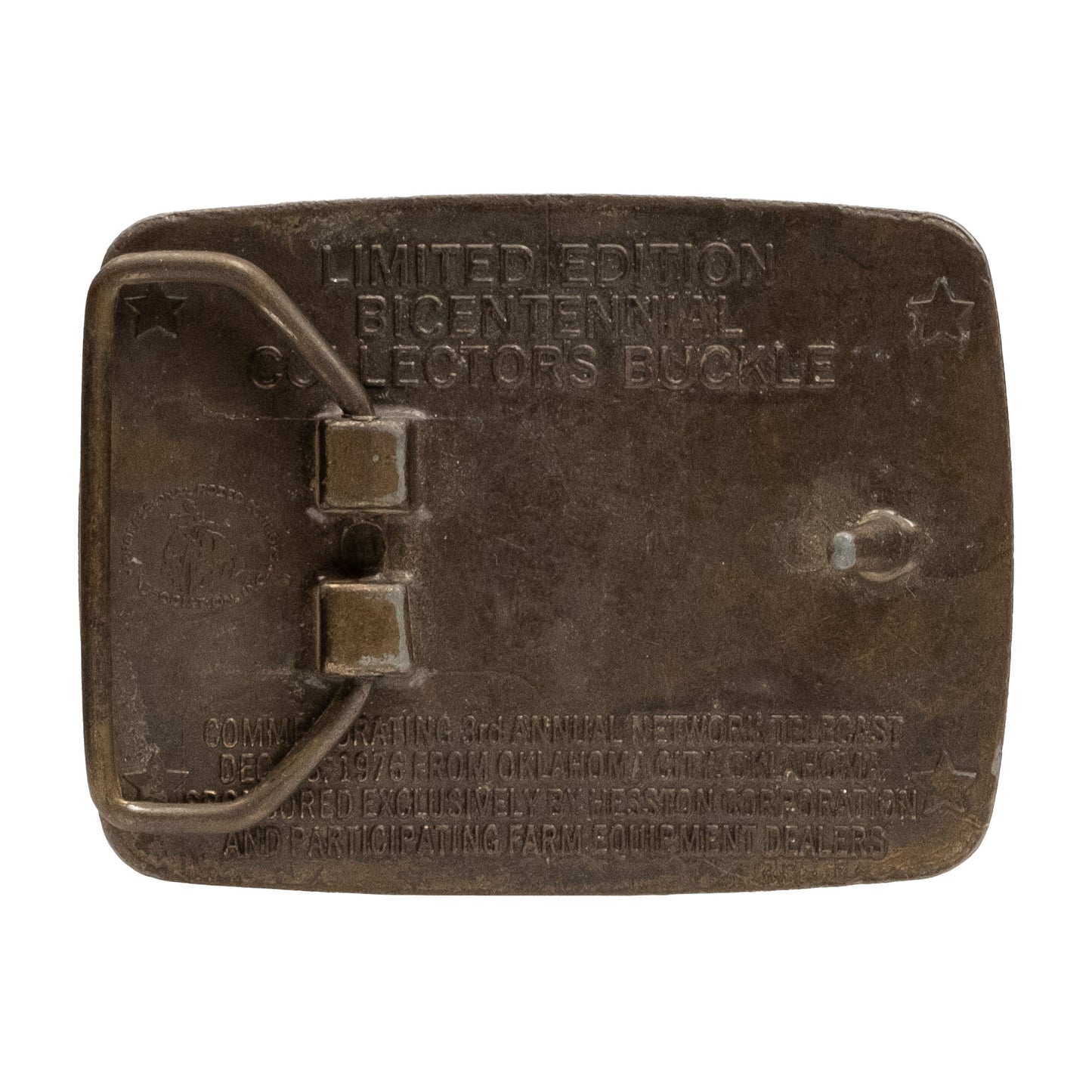 1976 Hesston National Finals Rodeo Belt Buckle