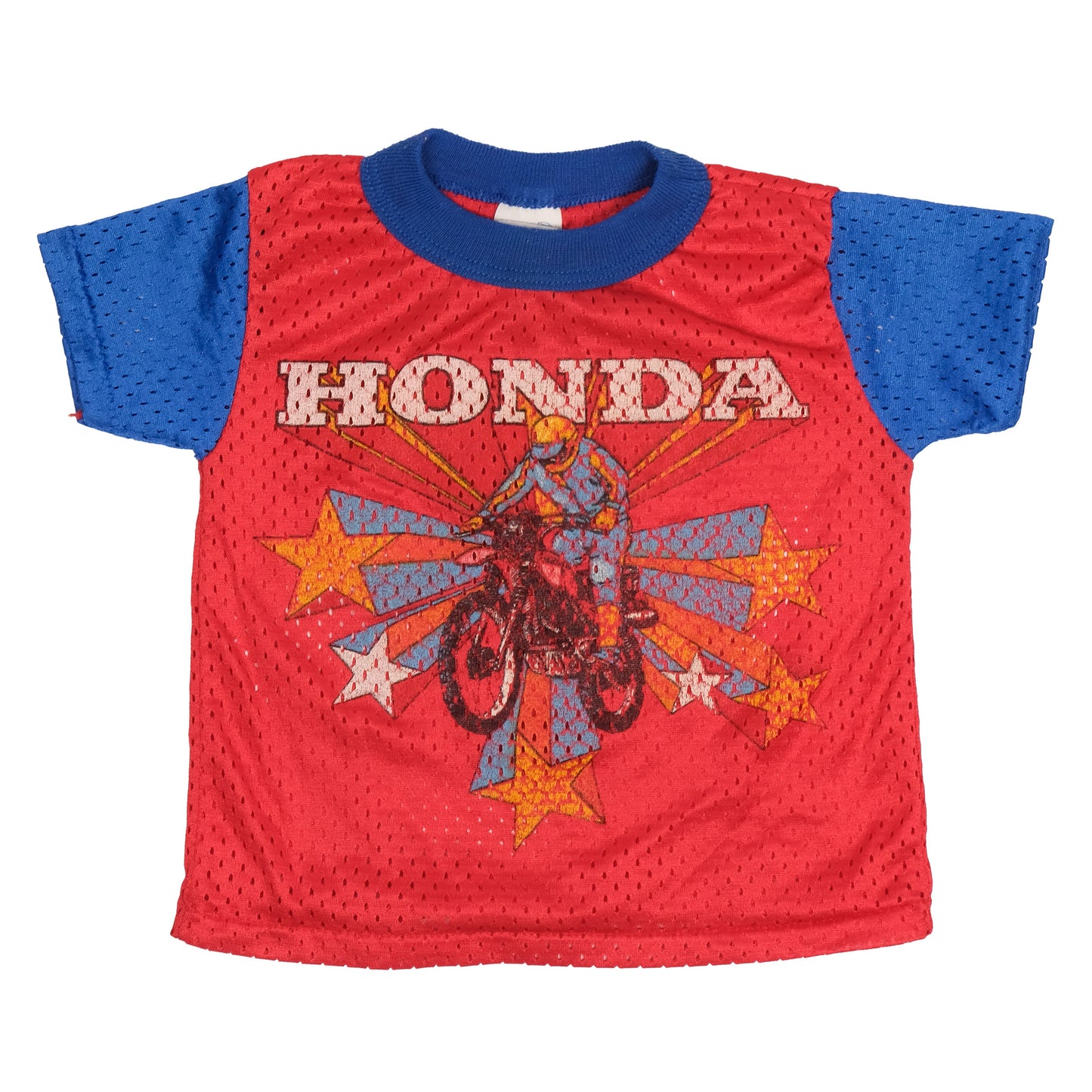 1980s Honda Motocross Short Sleeve Jersey - Youth
