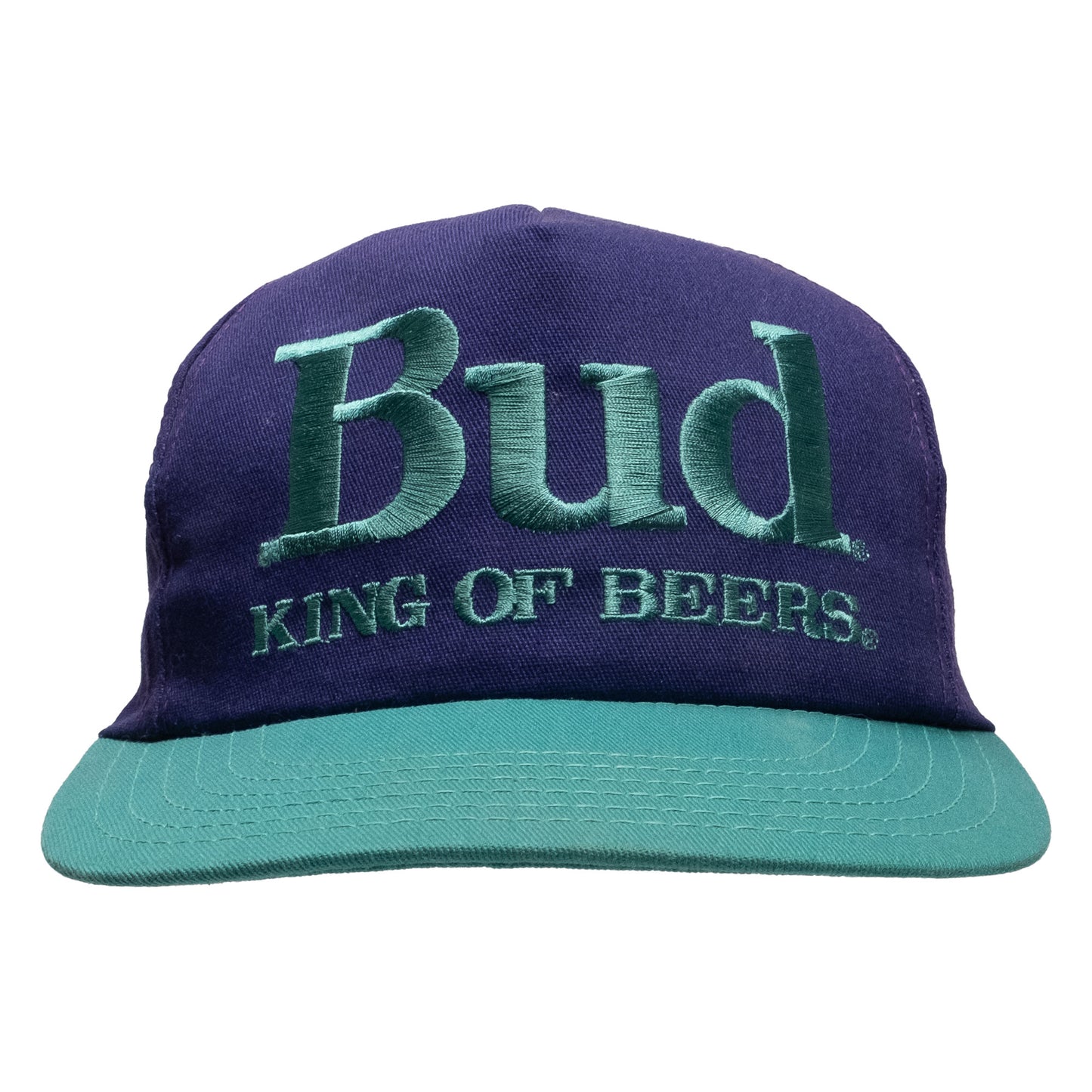 Budweiser "King of Beers" Snapback - Purple/Teal