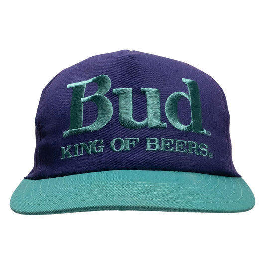 Budweiser "King of Beers" Snapback - Purple/Teal