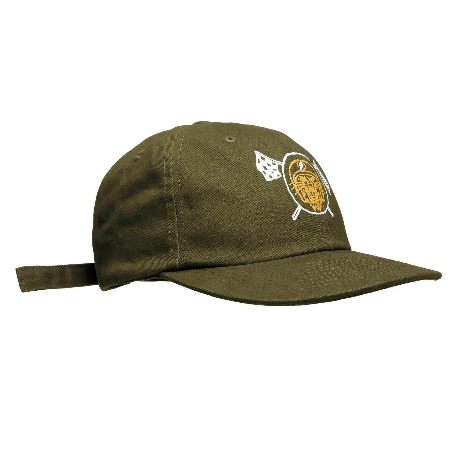Good Ole Days Checkered Fat Cat 6-Panel Hat