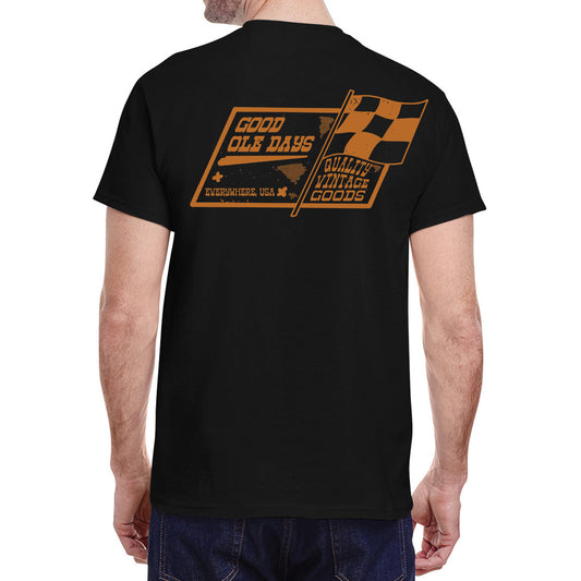 Good Ole Days Checkered Classic - Rust Orange