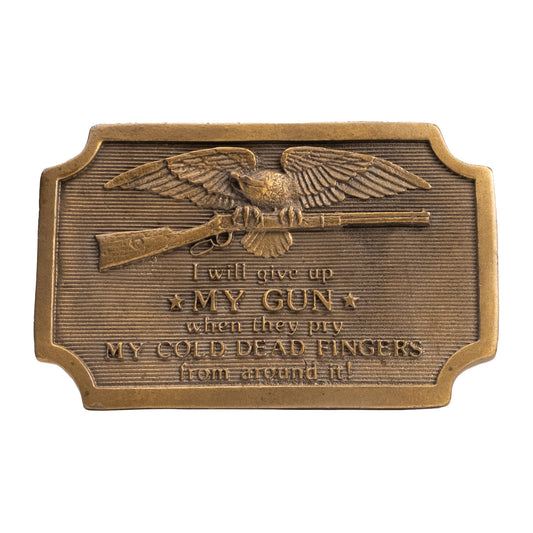 My Cold Dead Fingers Belt Buckle