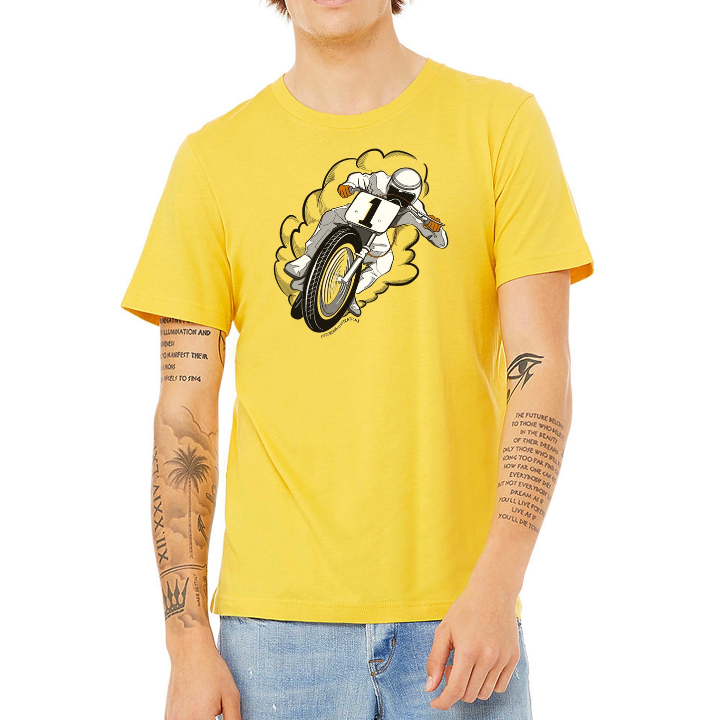 Pipedream x Good Ole Days - Flat Trackin' T-Shirt